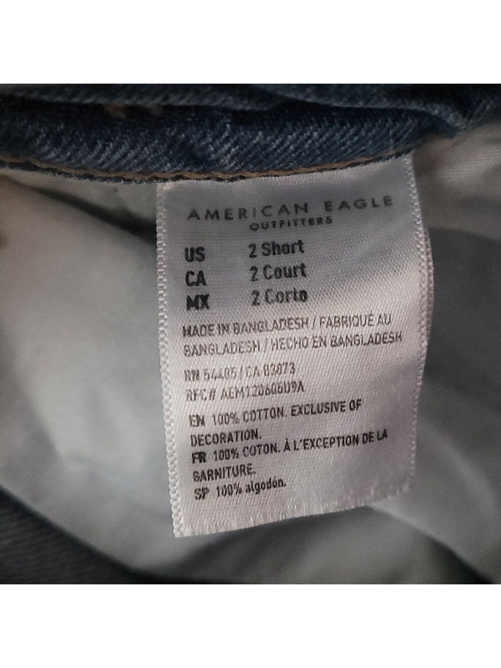 American Eagle Ripped Wide-Leg Jeans - Picture 7 of 9